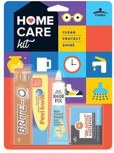 Pidilite Multipurpose Home Kit Blister of Shoefix, BriteO, Fevikwik,M-Seal Adhesive