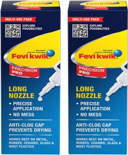 FEVIKWIK Precision Pro 20g, Pack of 2 | Strong all purpose instant glue Adhesive