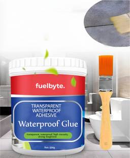 HouseOfCommon Crack Seal Agent 300gm with Brush Transparent Waterproof Glue for Roof Leakage Adhesive