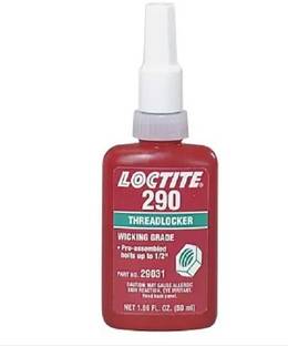 TH1 Loctite 29031 290 Green Wicking Grade Threadlockers, 1.69 oz., 50 mL Adhesive