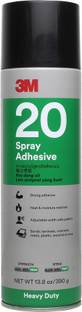 3M 20 Spray Adhesive, Multipurpose Use, Quick Dry, High Strength - Pack 1 Adhesive