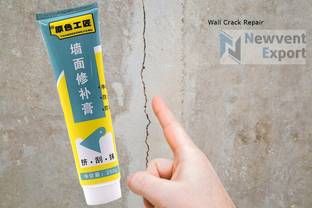 Newvent Wall Crack Repair With Scraper, Waterproof Wall Repair Cream , Wall Mending Agent Quick and Easy Solution to Fill The Holes for Home Wall, Plaster Dent Repair and Wood Scratch Repair, Waterproof (Pack of 1, 250Gram) Adhesive