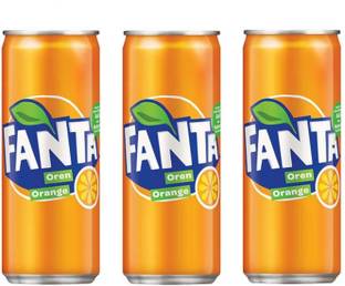 Fanta orange Flavour Delicious Soft Drink Can