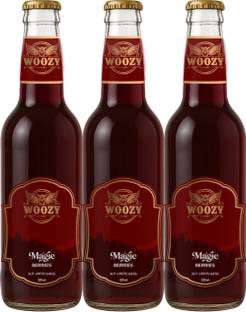 Woozy Woozybar Magic Berries, 0%Alcohol, Real Beer Taste & Buzz Feeling, 3 Pack Box