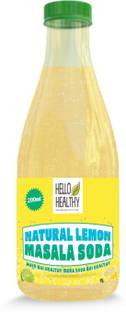 Hello Healthy Natural Lemon Masala Soda Drink | Helps In Digestion | Refreshing Summer Drink Plastic Bottle