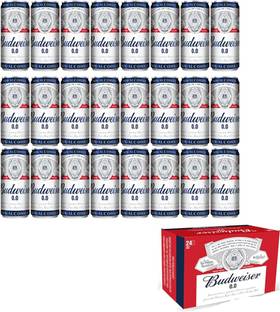 Budweiser 0.0 NON-ALCOHOLIC PACK OF - 24 Can
