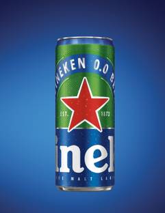 Heineken Alcohol Free Beer Can