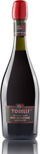 TOSELLI Non Alcoholic Sparkling Red Wine Glass Bottle