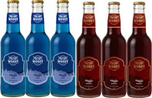 Woozy Woozybar Duo Pack – Magic Blue + Magic Berries Non Alcoholic Combo(Alcohol Buzz) Box