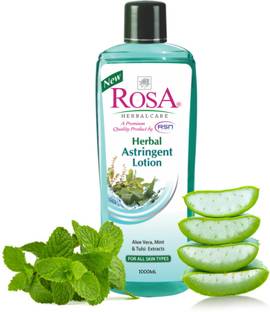 ROSA Astringent After Shave Lotion l Aromatic, Fresh & Enhance Skin Radiance I Pack 1