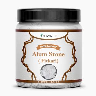 Clayree Alum Stone (Fitkari) For men and Women