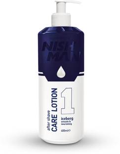 Nishman After Shave Care Lotion Soothing, Hydrating - No Alcohol | For All Skin Types