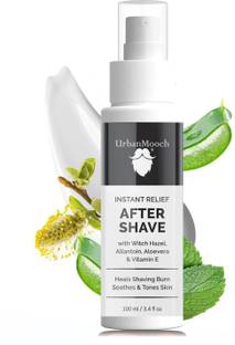 UrbanMooch Instant Relief After Shave Lotion for Men with Witch Hazel Extract, Allantoin