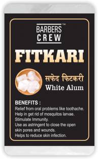 Barbers Crew Alum Stone Bar, Fitkari Stone for Face, Phitkari Stone Fitkari Shaving-
