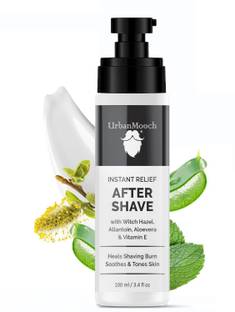 UrbanMooch Instant Relief After Shave Lotion for Men with Witch Hazel Extract, Allantoin