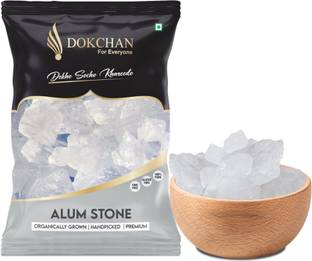 DOKCHAN Phitkari White Stone - Fitkari Safed Crystals - Potassium Alum