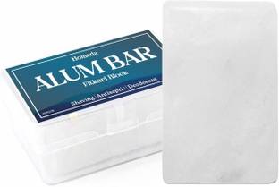 Homeda Alum Stone Bar, Fitkari Stone for Face, Phitkari Stone Fitkiri Shaving Alum Bar