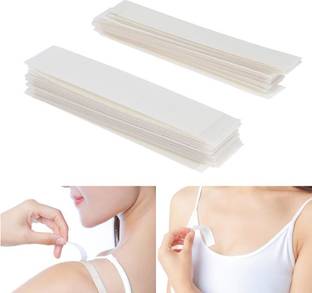 JOICE IMPEX 36 Strips Fashion Body Tape Fabric Double Sided Tape for Clothe Dress Bra Bikini 6 Count Aida Cloth