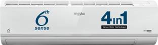 Whirlpool Convertible 4-in-1 Cooling 2023 Model 0.8 Ton 3 Star Split Inverter 6th Sense Technology AC  - White