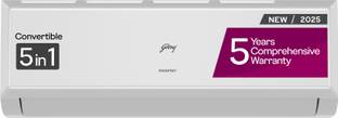Godrej 2025 Model 5-In-1-Convertible Cooling 1.5 Ton 3 Star Split Inverter With Heavy Duty Cooling And...