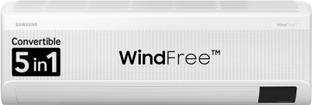 Samsung Convertible 5-in-1 Cooling 2023 Model 1.5 Ton 3 Star Split Inverter WindFree Technology AC  - White
