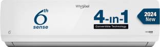 Whirlpool 6th Sense Convertible 4-in-1 Cooling 2024 Model 1 Ton 3 Star Split Inverter With Heavy Duty Cooling AC  - White