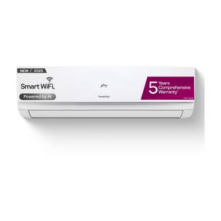 Godrej 2025 Model 1 Ton 3 Star Split Inverter with Wi-fi With 4 Way Air Swing and Pure Air Filter AC