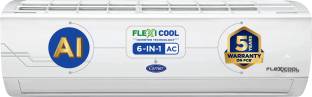 CARRIER Convertible 6-in-1 Cooling 2023 Model 1.5 Ton 5 Star Split AI Flexicool Inverter Dual Filtrati...