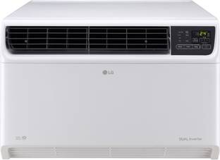 LG 2026 Model 1.5 Ton 3 Star Window Dual Inverter Convertible 4-in-1 Cooling with Faster Cooling and E...