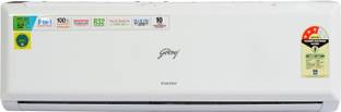Godrej 2024 Model 1 Ton 3 Star Split Inverter AC  - White