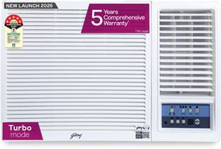 Godrej 2026 Model 1.5 Ton 5 Star Window Inverter AC
