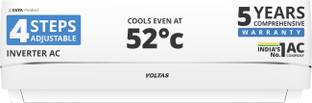 Voltas 2025 Model 1.5 Ton 3 Star Hot and Cold Split Inverter 4-IN-1 Adjustable Mode | Energy Efficient...