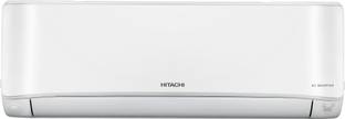 Hitachi Ice Clean Frost Wash Technology 2023 Model 1.8 Ton 4 Star Split Inverter Xpandable plus Ambience Light R 32 AC  - White