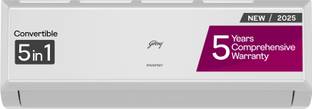 Godrej 2025 Model 5-In-1-Convertible Cooling 1.5 Ton 3 Star Split Inverter With Heavy Duty Cooling And...