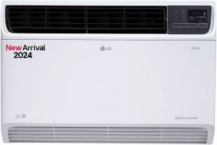 LG Convertible 4-in-1 Cooling 2024 Model 2 Ton 4 Star Window Dual Inverter AC with Wi-fi Connect  - Wh...