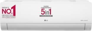 LG 1.5 Ton 5 Star Split Dual Inverter AC  - White