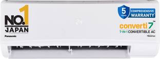 Panasonic 2025 Model 1.5 Ton 3 Star Split Inverter AC  - White