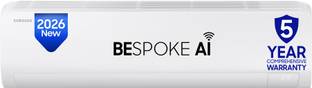 Samsung Bespoke AI 2026 Model 1.5 ton 3 Star Split Inverter with Wi-fi Energy Saving, Voice Control, P...