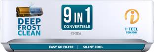 ONIDA 2026 Model 1.5 Ton 3 Star Split Inverter 9-in-1 Convertible, Stabilizer Free Operation, Deep fro...