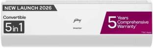 Godrej 2026 Model 1.5 Ton 5 Star Split Inverter AC