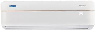 Blue Star 2023 Model 1.5 Ton 5 Star Split Inverter AC  - Silver White & Brown