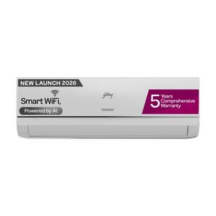Godrej 2026 Model 1 Ton 3 Star Split Inverter with Wi-fi with Wi-Fi | 5-in-1 convertible | AI Powered|...
