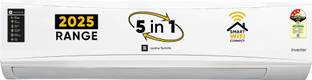 realme TechLife 2025 Model 1 Ton 3 Star Split Inverter 5-in-1 Convertible with Rapid Cool Technology S...
