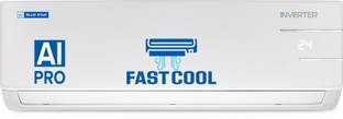 Blue Star 2024 Model 1.5 Ton 5 Star Split Inverter AC  - White
