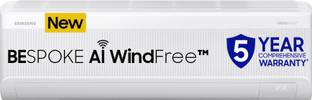 Samsung 2025 Model Easy Filter Plus (Anti-Bacteria) 2 Ton 3 Star Split Inverter AC with Wi-fi Connect  - White