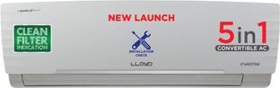 Lloyd 2025 Model 1.5 Ton 5 Star Split Inverter AC  - White