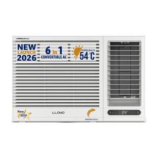 Lloyd 2026 Model 1.5 Ton 5 Star Window Inverter AC
