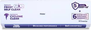 Haier 2026 Model 1.5 Ton 3 Star Split Twin Inverter AC