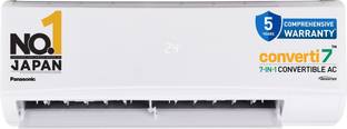 Panasonic 2025 Model 0.9 Ton 3 Star Split Inverter AC  - White