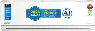 MarQ by Flipkart 2024 1 Ton 5 Star Split Inverter 4-in-1 Convertible with Turbo Cool Technology AC  - White